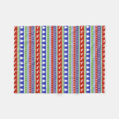 WEIHNACHTBÄUME UND REINDEER DURCH BLANKET FLEECEDECKE (Vorderseite (Horizontal))
