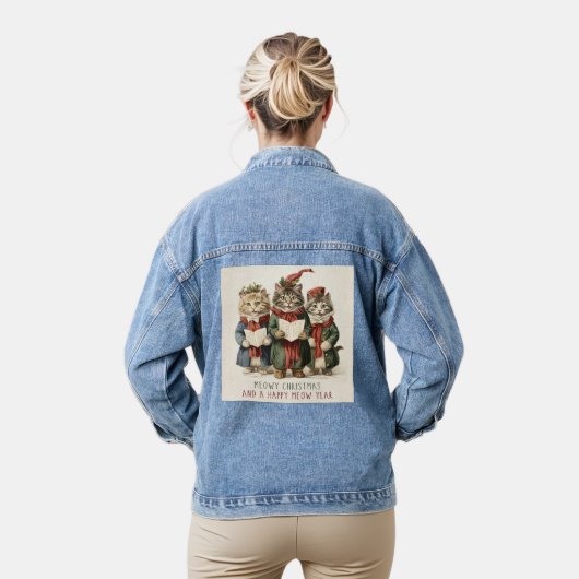 WeihnachtDenium für Frauen Jeansjacke (Modell)