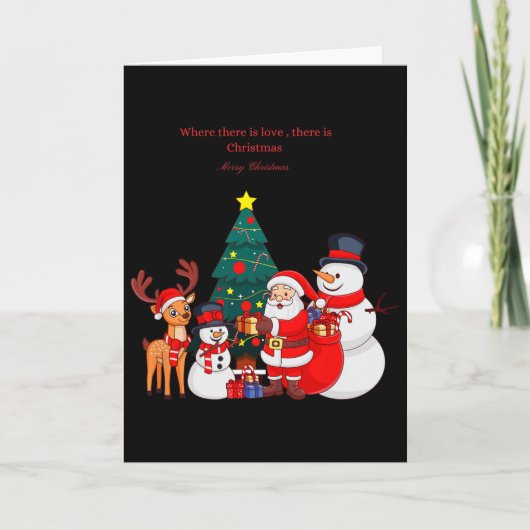 Weihnachten1 karte (Vorderseite)