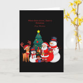 Weihnachten1 karte (Gelbe Blume)