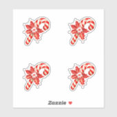 Weihnachten 10 aufkleber (Blatt)