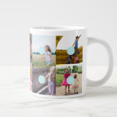 Weihnachten 10 Fotos Collage Tasse (Rechts)