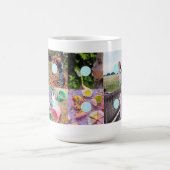 Weihnachten 10 Fotos Collage Tasse (Mittel)