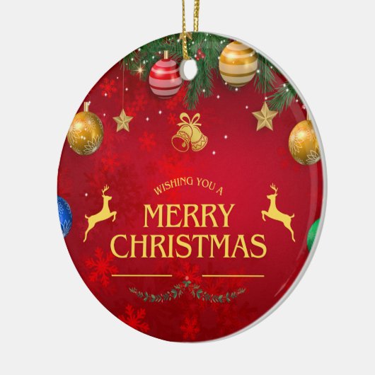 Weihnachten 10 keramik ornament (Links)