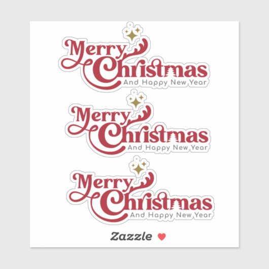 Weihnachten 11 aufkleber (Blatt)