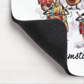 Weihnachten 12 Drumsticks Drumming Geschenke & T-S Mousepad (Ecke)