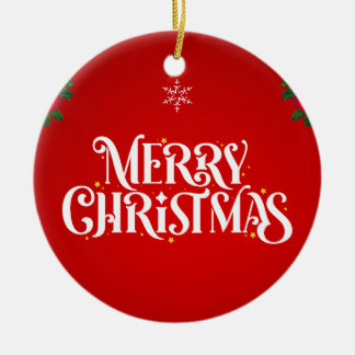 Weihnachten 13 keramik ornament