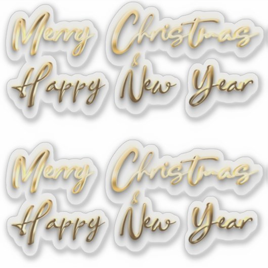 Weihnachten 14 aufkleber (Vorderseite)