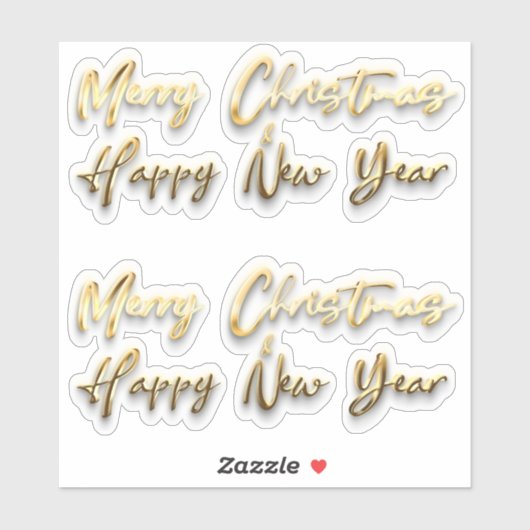 Weihnachten 14 aufkleber (Blatt)