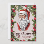 Weihnachten 14 Frohe Weihnachten! Weihnachtskarte Einladung (Vorderseite)