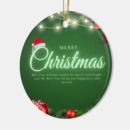 Weihnachten 14 keramik ornament (Links)