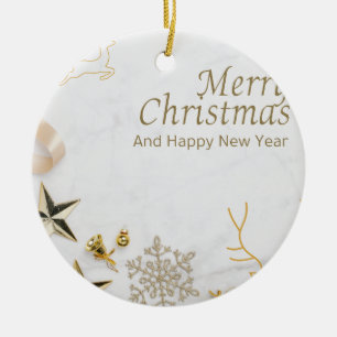 Weihnachten 17 keramik ornament