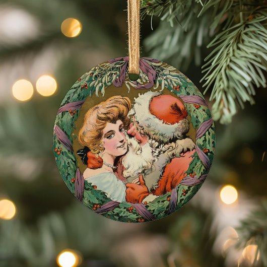 Weihnachten 1905 keramik ornament