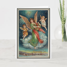 Weihnachten 1913 Norwegisch Karte