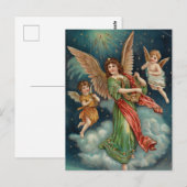 Weihnachten 1913 Norwegisch Postkarte (Vorne/Hinten)