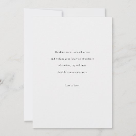 Weihnachten 1 Foto Arch Rustikaler Weihnachtsbaum (Rückseite)