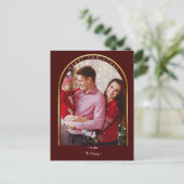 Weihnachten 1 Foto Bogen Imitate Goldfolie 2024 (Stehend Vorderseite)