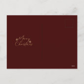 Weihnachten 1 Foto Bogen Imitate Goldfolie 2024 (Rückseite)