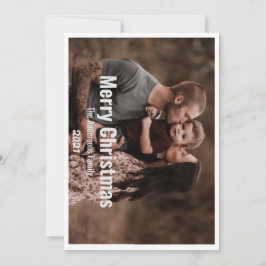 Weihnachten 1 Foto botanische Blumenkarte