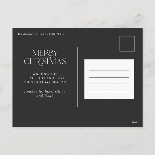 Weihnachten 1 Foto Botanischer Botanischer Blumeng (Rückseite)