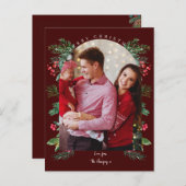 Weihnachten 1 Foto Botanischer Botanischer Blumeng (Vorne/Hinten)