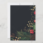 Weihnachten 1 Foto Elegante Festliche Grüne Meran (Rückseite)