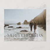 Weihnachten 1 Foto, gefalteter botanischer Blumenu Postkarte (Vorderseite)