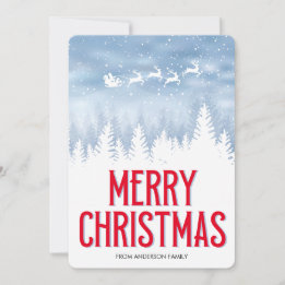 Weihnachten 1 Foto Moderne Aquarellen Weihnachten