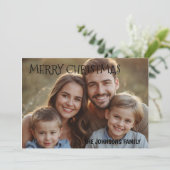 Weihnachten 1 Foto Wasserfarbe botanisch (Stehend Vorderseite)