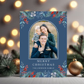 Weihnachten 1 Foto Wasserfarbe Botanisch