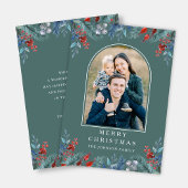 Weihnachten 1 Foto Wasserfarbe Botanisch