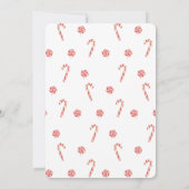 Weihnachten 1. Geburtstag Einladung (Rückseite)