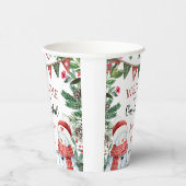 Weihnachten 1. Geburtstag Niedliches Eichhörnchen  Pappbecher (Rechts)