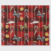 Weihnachten 1 geschenkpapier (Flach)