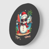 Weihnachten (1) große wanduhr (Winkel)
