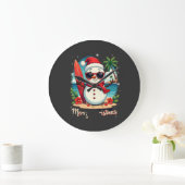 Weihnachten (1) große wanduhr (Zuhause)