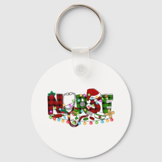 Weihnachten 1 schlüsselanhänger (Vorderseite)