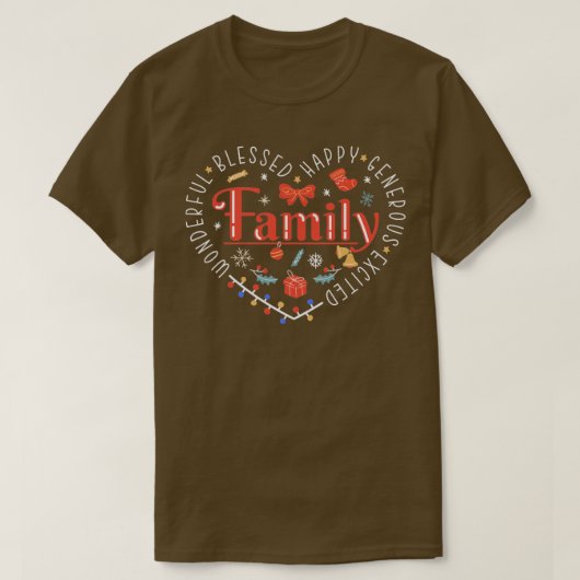 Weihnachten 1 T-Shirt (Design vorne)