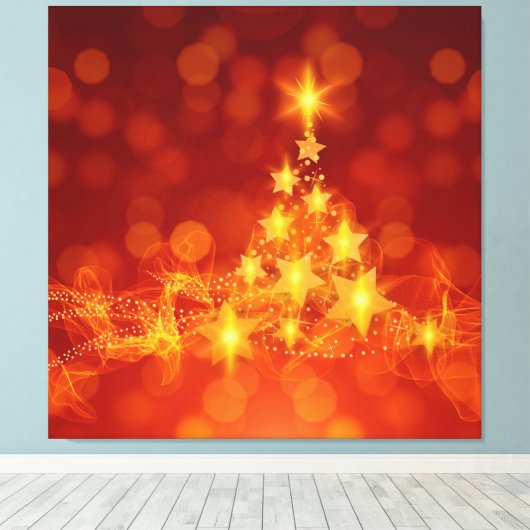 Weihnachten 2002 leinwanddruck (Insitu (Holzboden))