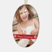 Weihnachten 2012 Foto Keepake-Ornament Keramik Ornament (Links)