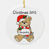Weihnachten 2012 Ornament mit dem Namen Ihres Kind (Hinten)