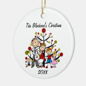 Weihnachten 2013 - Ornament des Schwarzen (Links)