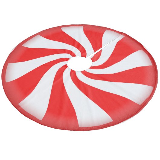 Weihnachten 2014-0910 fleece weihnachtsbaumdecke (Schrägansicht)