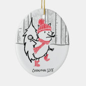 Weihnachten 2018 keramik ornament (Rechts)