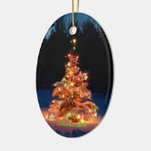 Weihnachten 2019 keramik ornament (Links)
