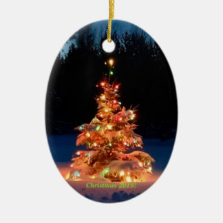 Weihnachten 2019 keramik ornament