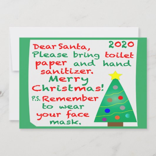 Weihnachten 2020 (Vorderseite)