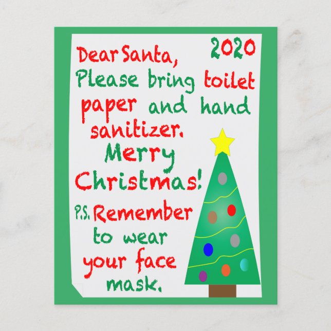 Weihnachten 2020 (Vorderseite)