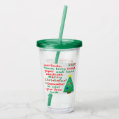 Weihnachten 2020 acryltrinkbecher (Rückseite)