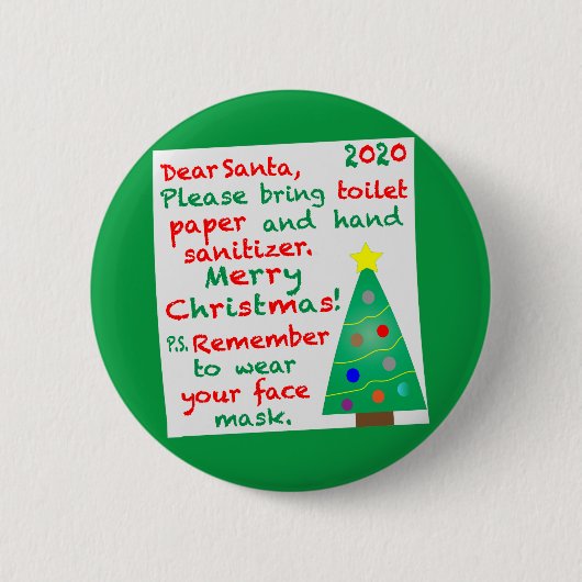 Weihnachten 2020 button (Vorderseite)